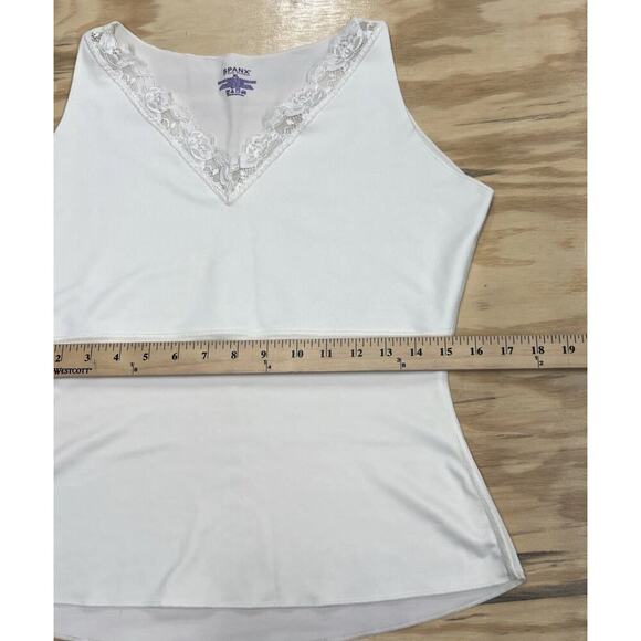 Spanx Hide and Sleek Size XL Cream V Neck Lace Camisole Cami Tank Top Shapewear - Picture 7 of 8